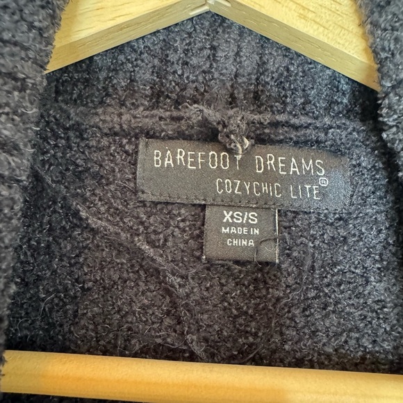 Barefoot Dreams - Cozy Chic Lite® Circle Cardi - Black - XS/S - Picture 5 of 5